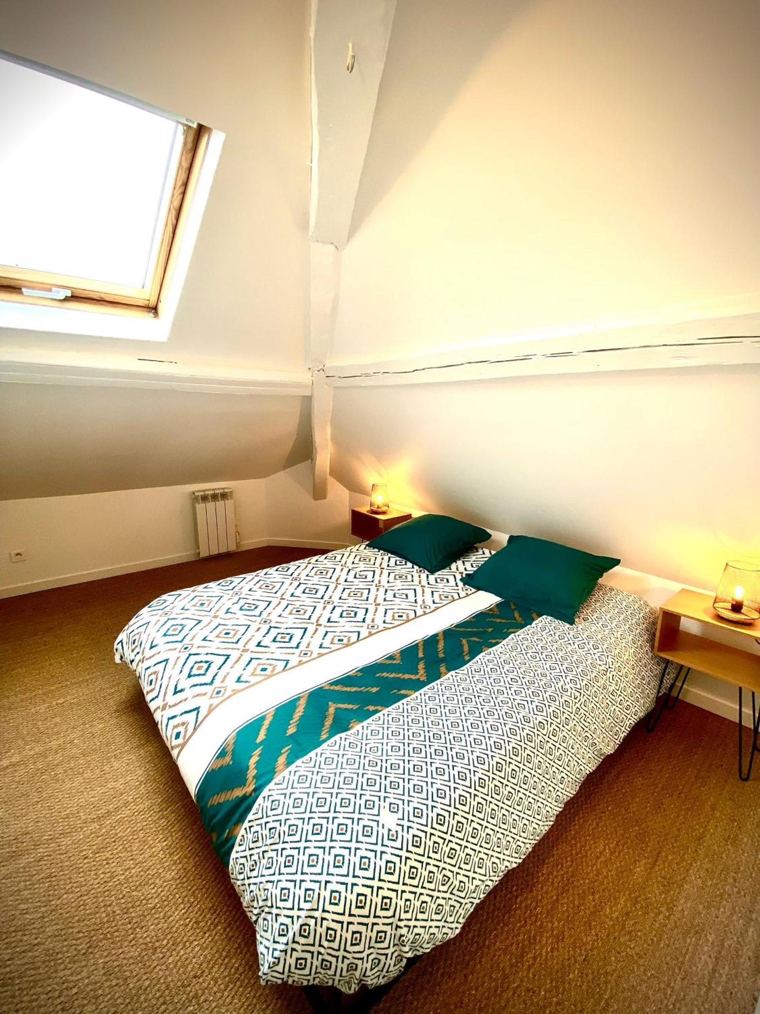 Apartamento Le Duplex Rouen Cocooning Rouen Centre Parking Exterior foto
